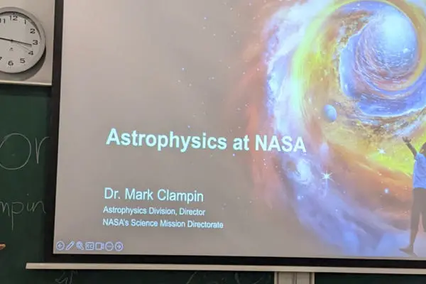 Dr Mark Clampin website photo